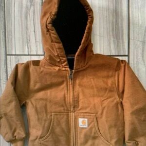 Kids Quilted Black Jacket